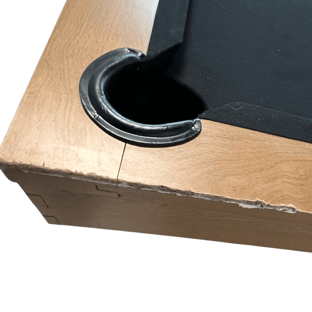 Barrington Billiards 8' Urban Slate-Tech Drop Pocket Table with Cover, Pool Ball and Cue Stick Set - Thumbnail 14