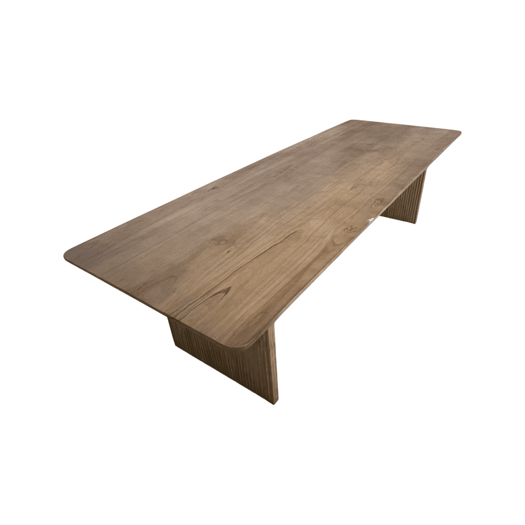 Corrigan Studio Burlywood Rectangular Pine Table - Thumbnail 5
