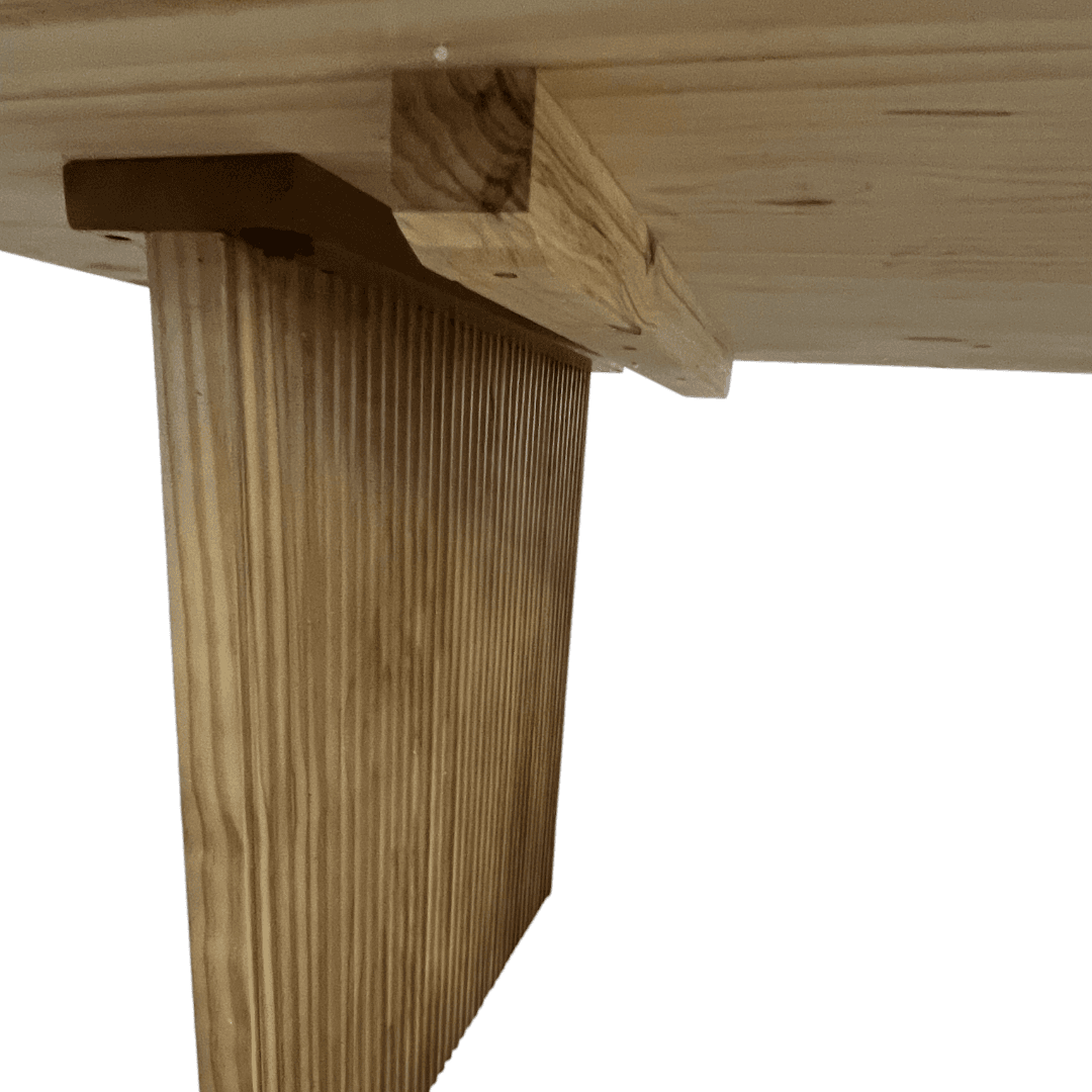 Corrigan Studio Burlywood Rectangular Pine Table - Thumbnail 12