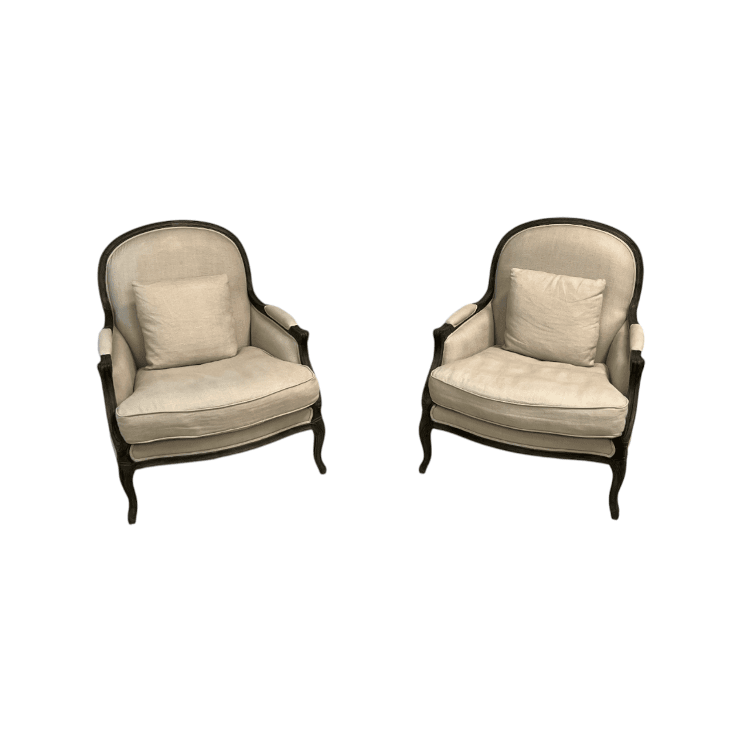Restoration Hardware Lyon Chair Set - Thumbnail 2