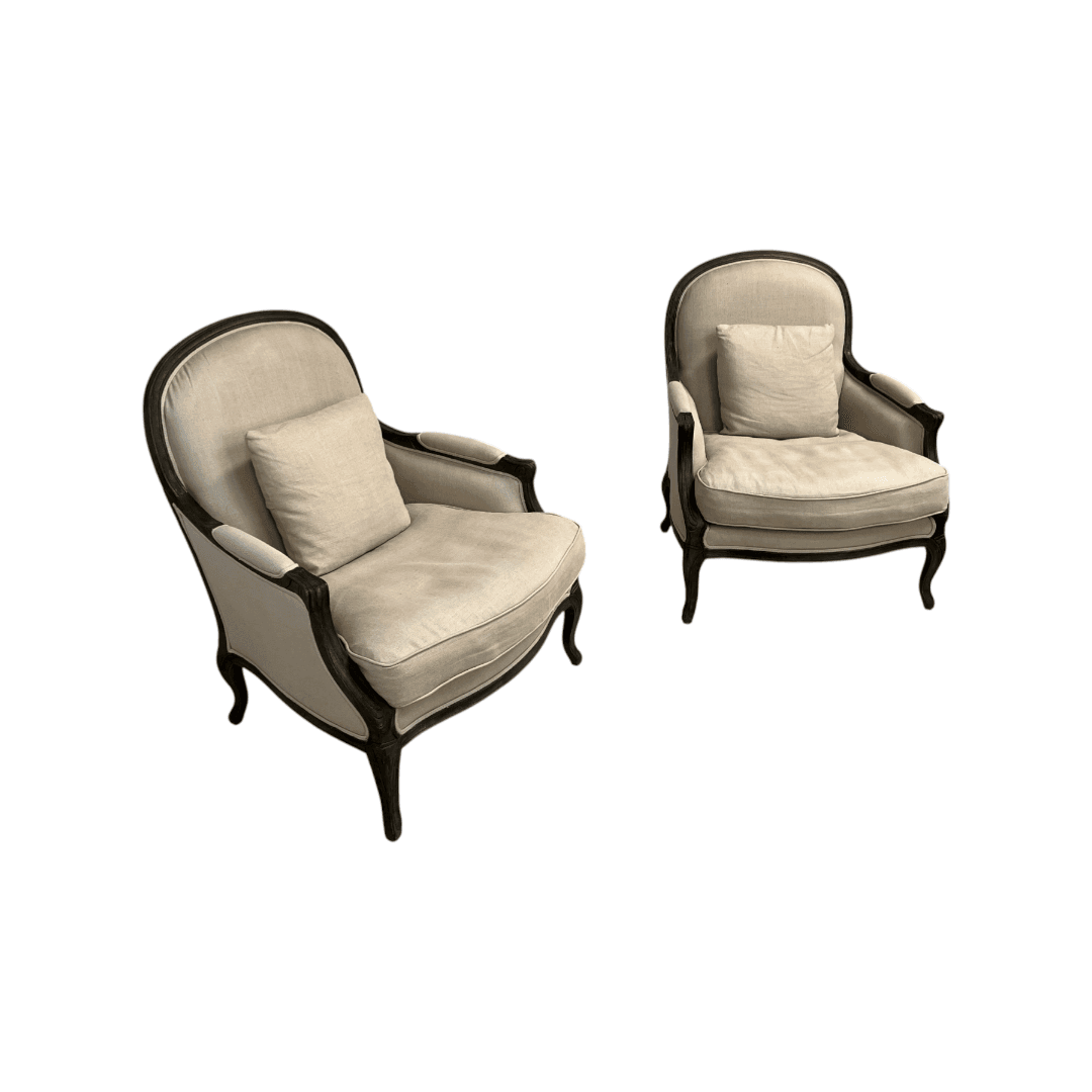 Restoration Hardware Lyon Chair Set - Thumbnail 3