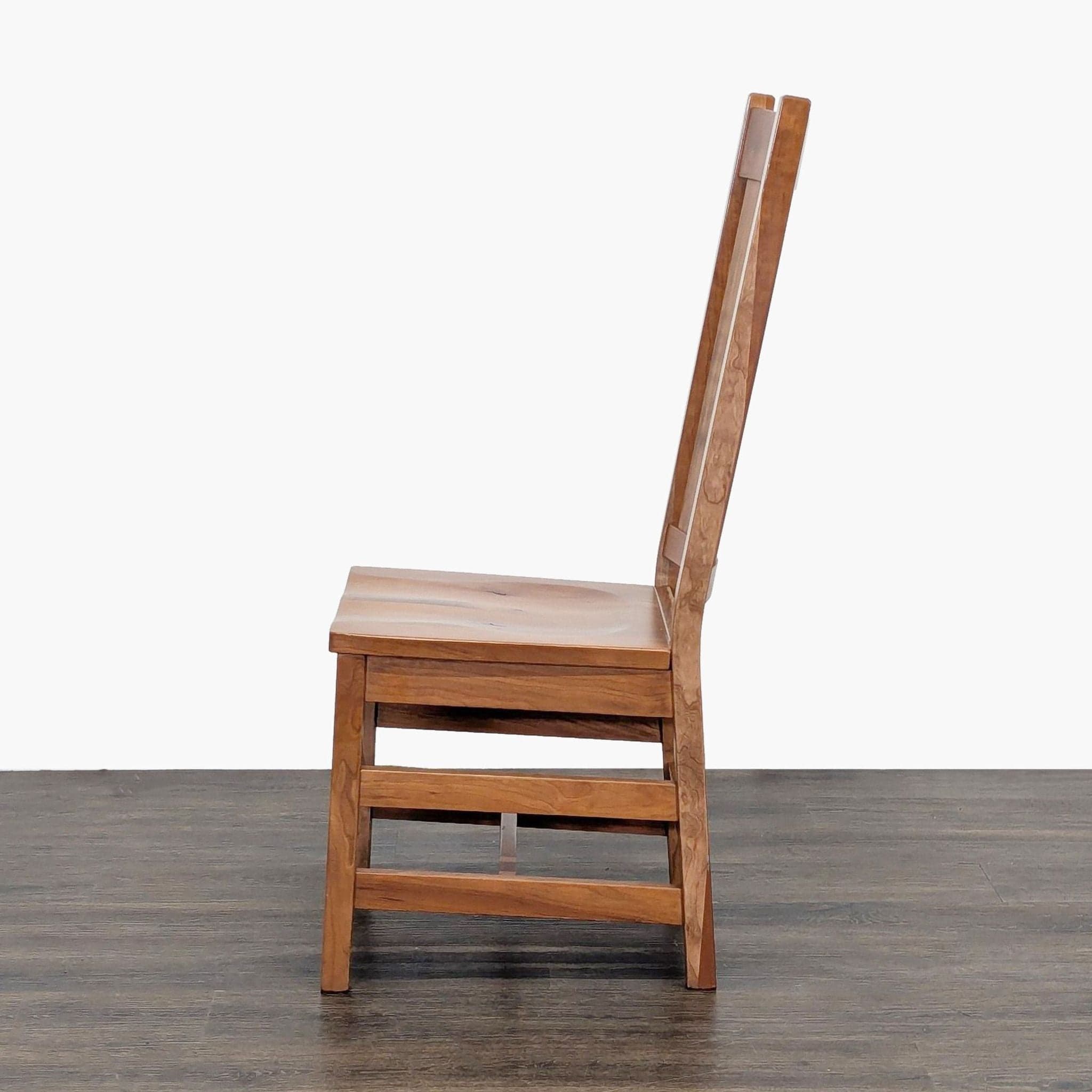 Amish Williamsburg Dining Chair in Rustic Cherry - Thumbnail 2