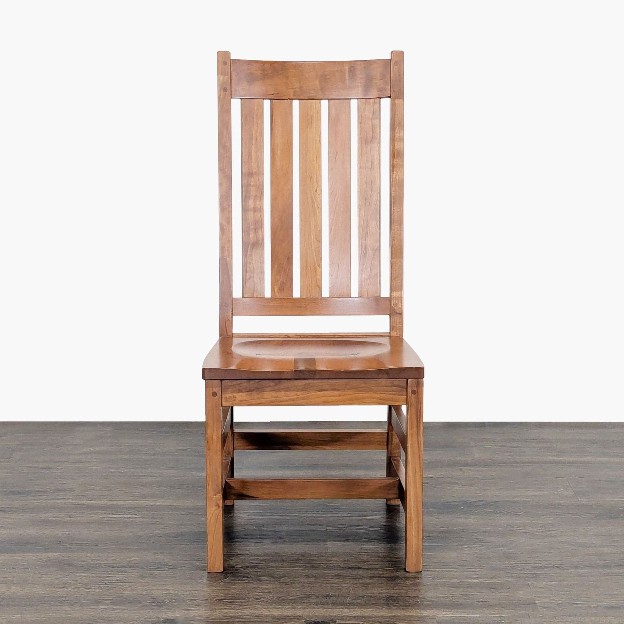Amish Williamsburg Dining Chair in Rustic Cherry - Image 1