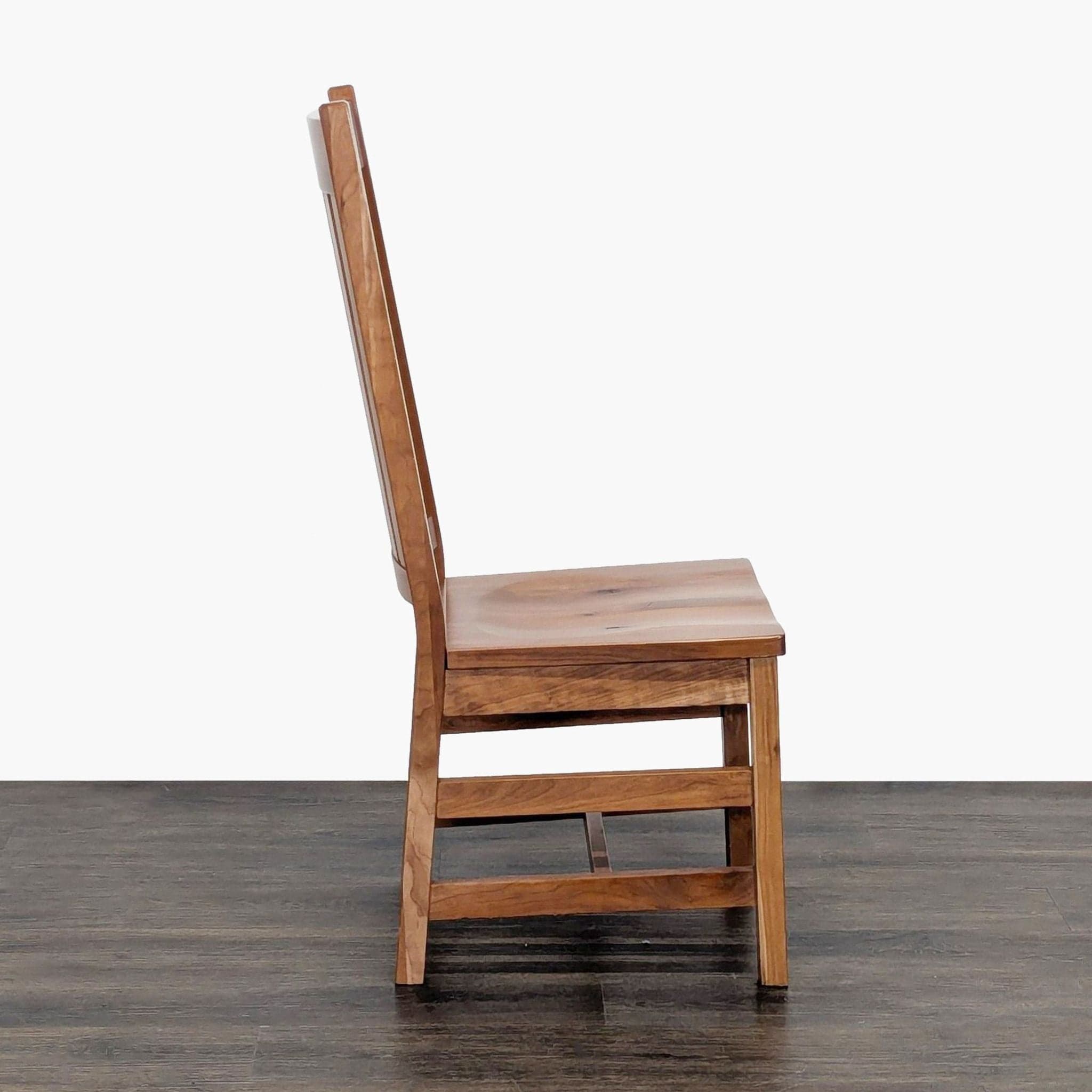 Amish Williamsburg Dining Chair in Rustic Cherry - Thumbnail 7