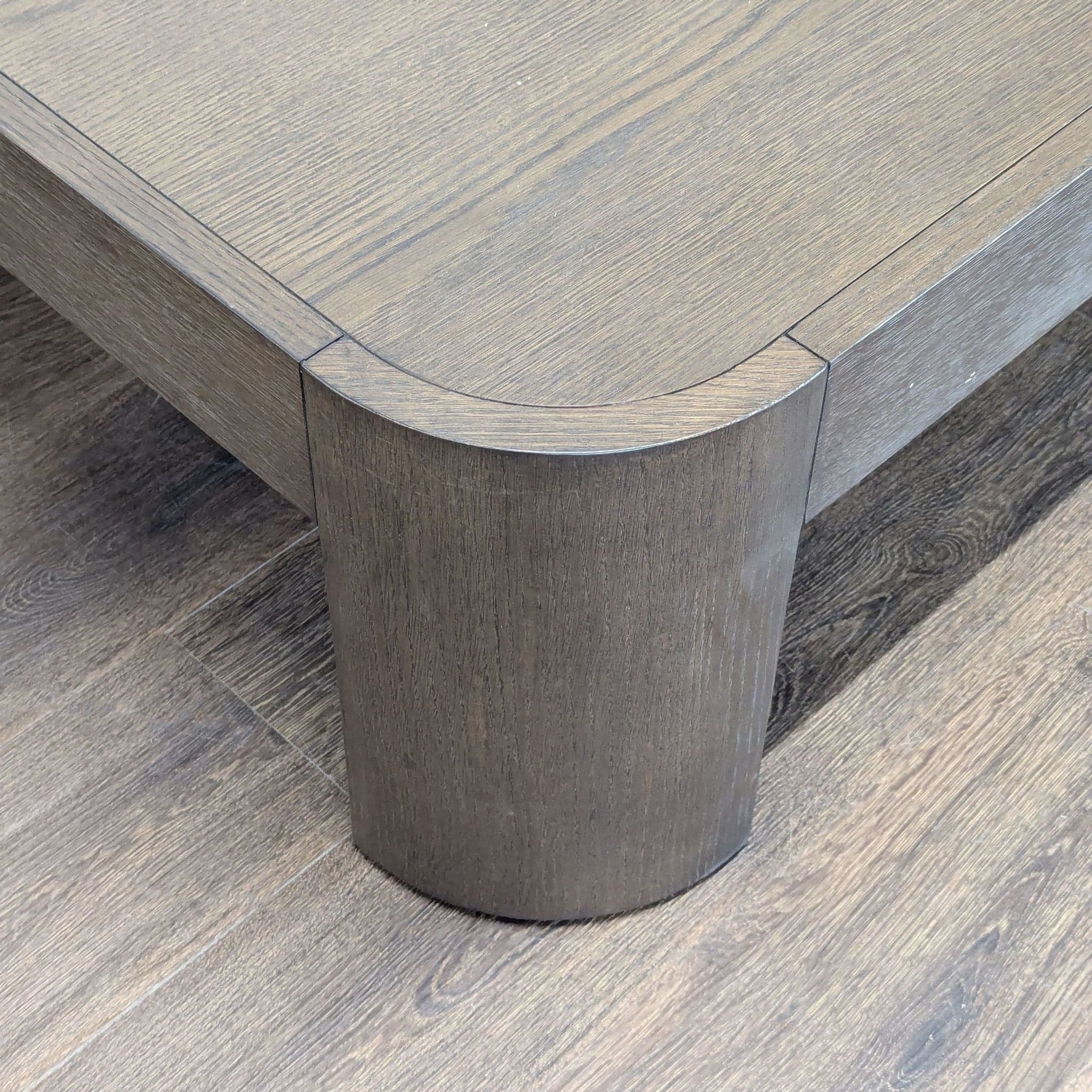 Restoration Hardware Square Wood Coffee Table - Thumbnail 3