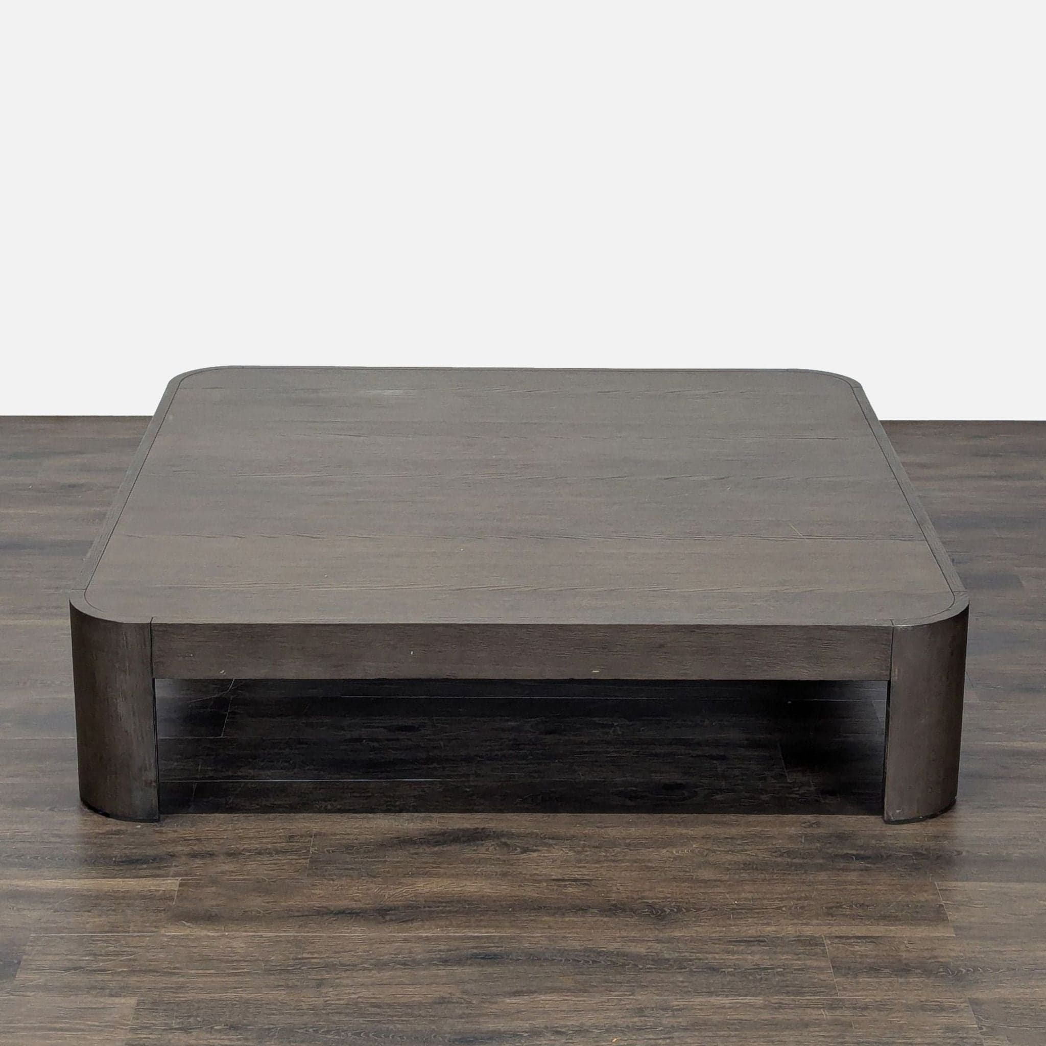 Restoration Hardware Square Wood Coffee Table - Thumbnail 8