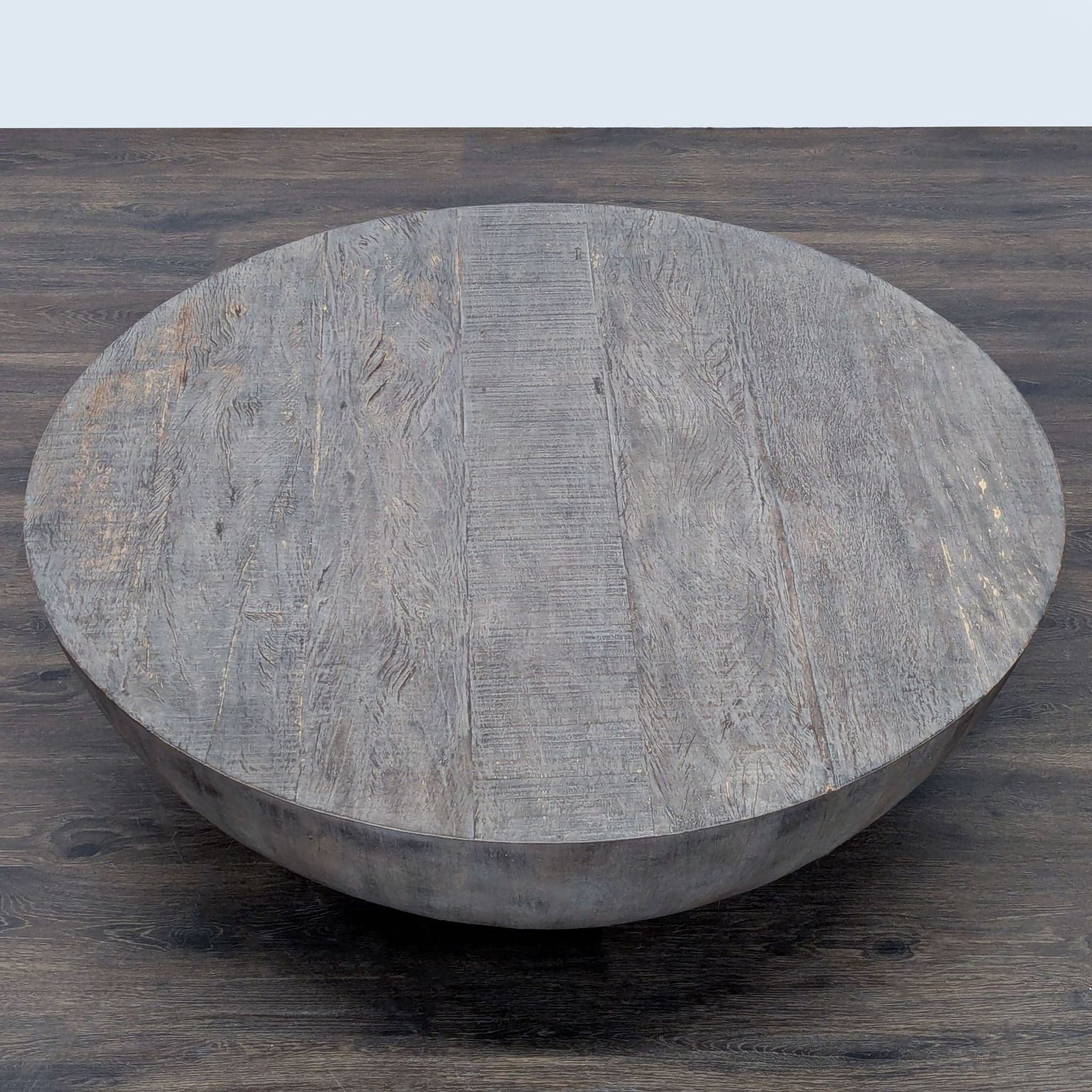 Wooden Sphere Coffee Table - Thumbnail 3