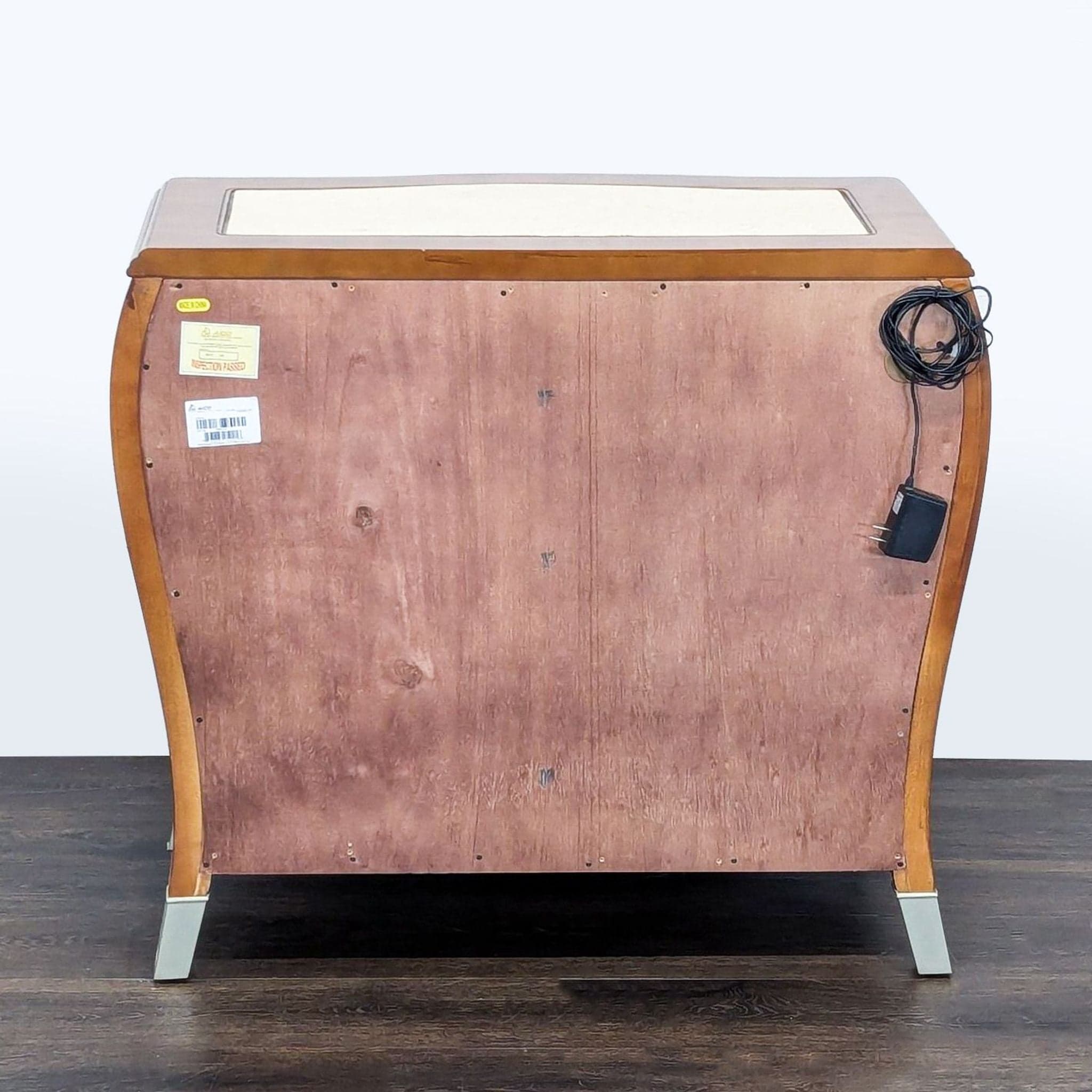 Michael Amini Three Drawer Nightstand - Thumbnail 5