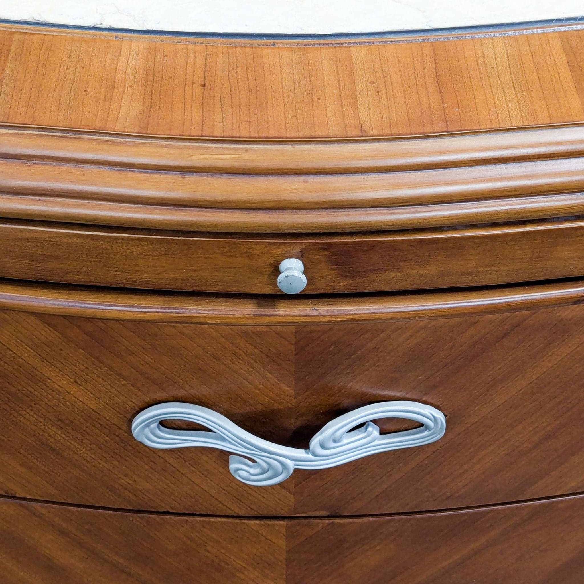 Michael Amini Three Drawer Nightstand - Thumbnail 10