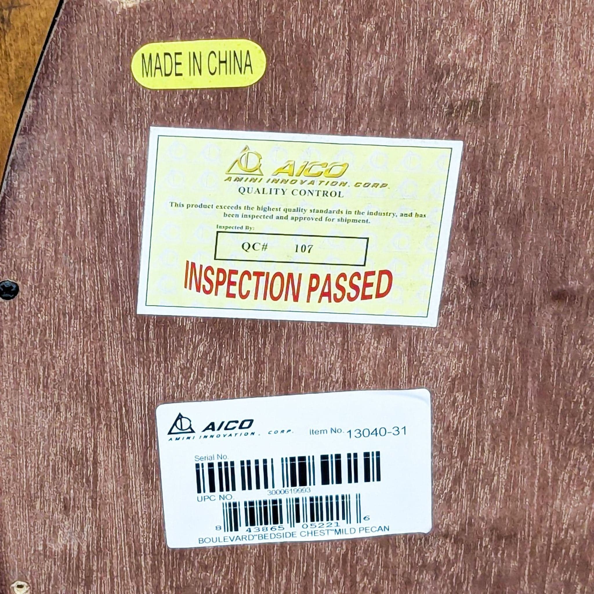 Michael Amini Three Drawer Nightstand - Thumbnail 13