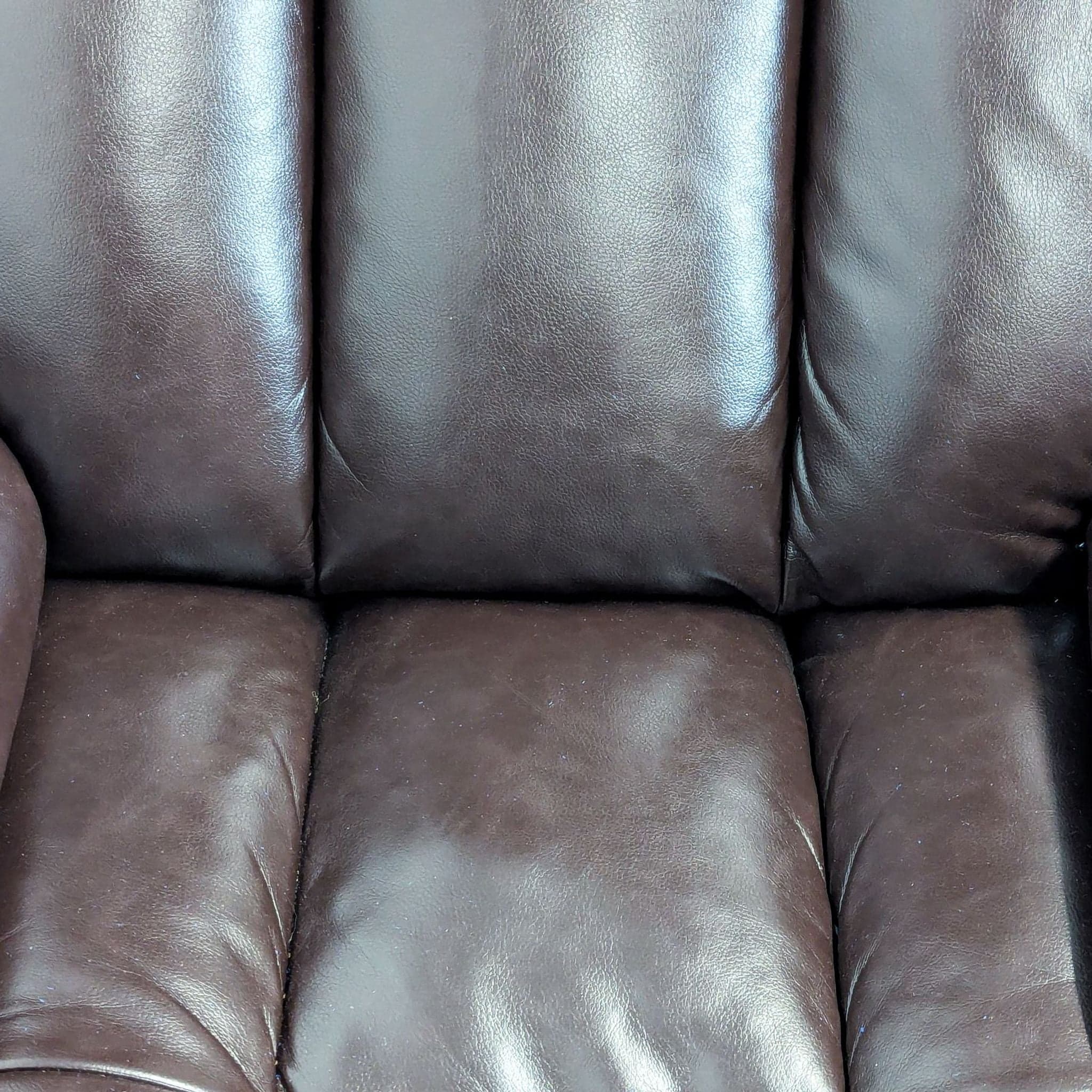 ASJMREYE Power Lift Recliner Chair for Lounge, Brown Faux Leather - Thumbnail 9