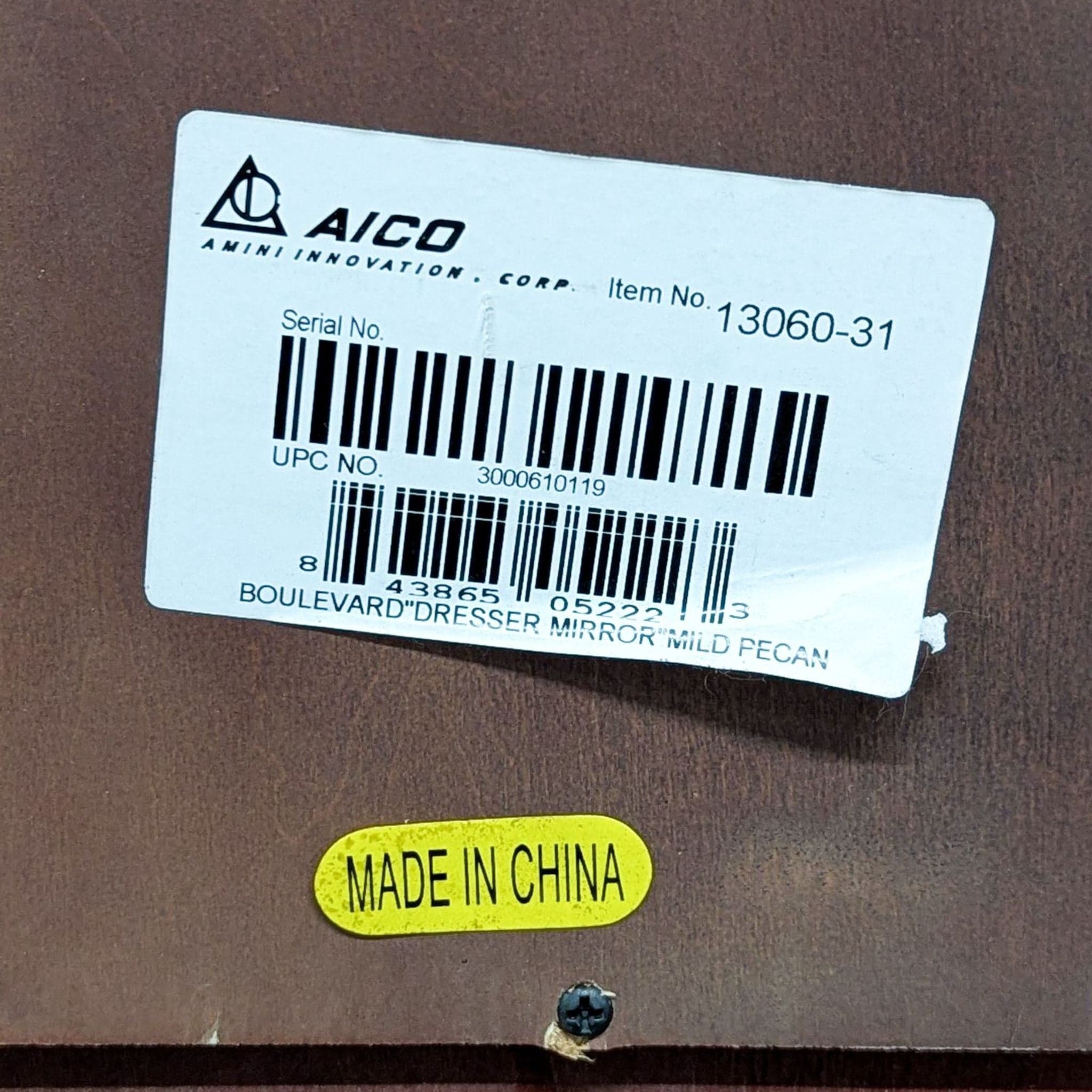 Michael Amini Elegant Wood Dresser with Mirror and Multiple Drawers - Thumbnail 13