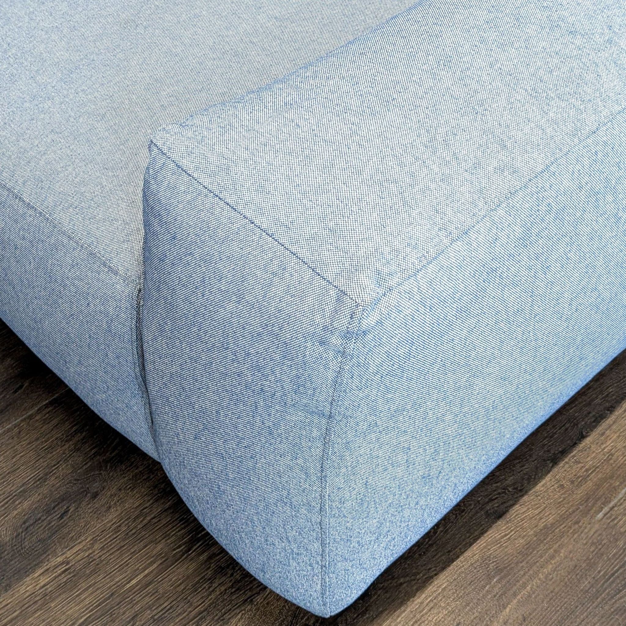 Four Hands Fenton 3-Seat Sofa in Light Blue Upholstery - Thumbnail 7