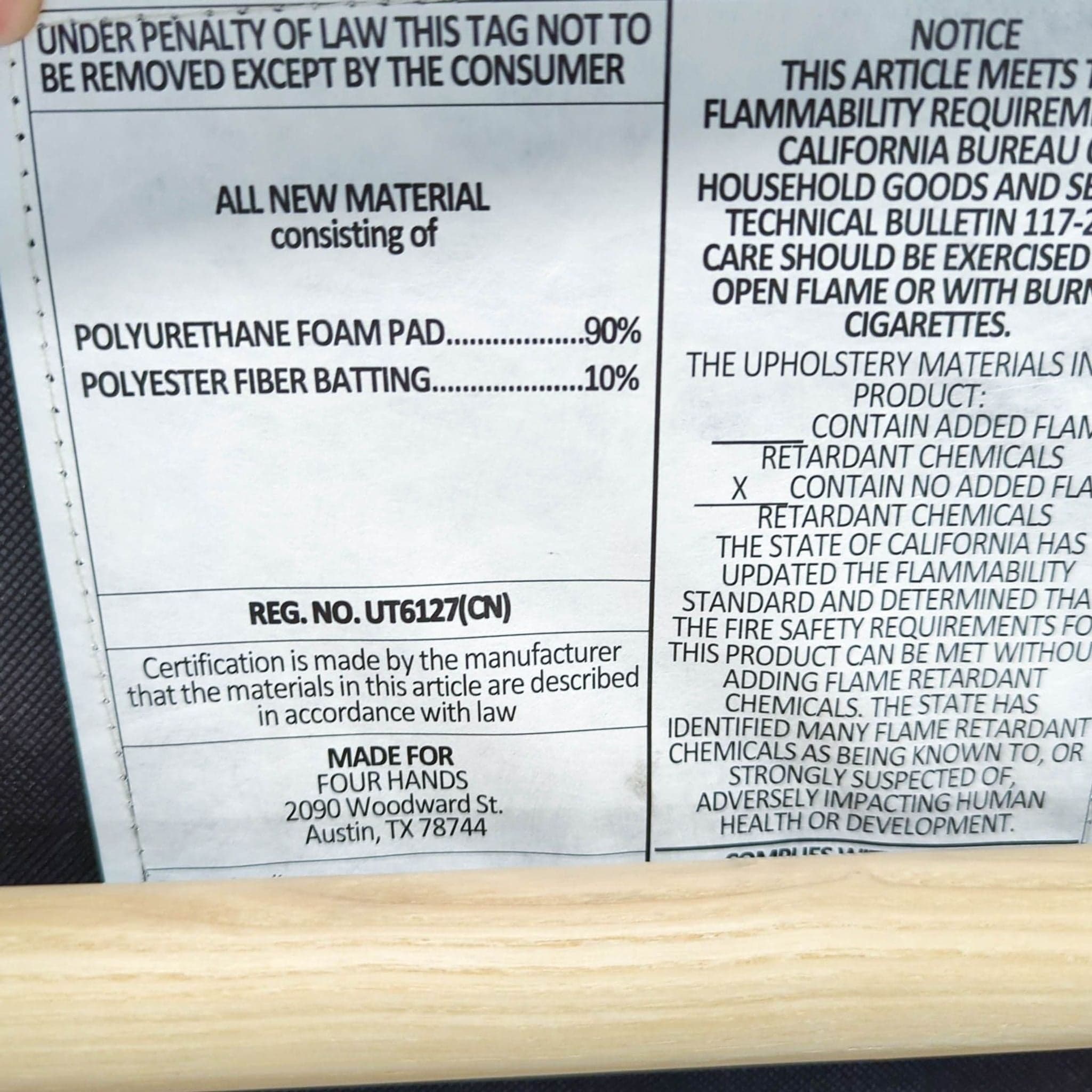 Four Hands Arnett Modern Lounge Chair with Light Wood Frame and Cream Leather Upholstery - Thumbnail 6