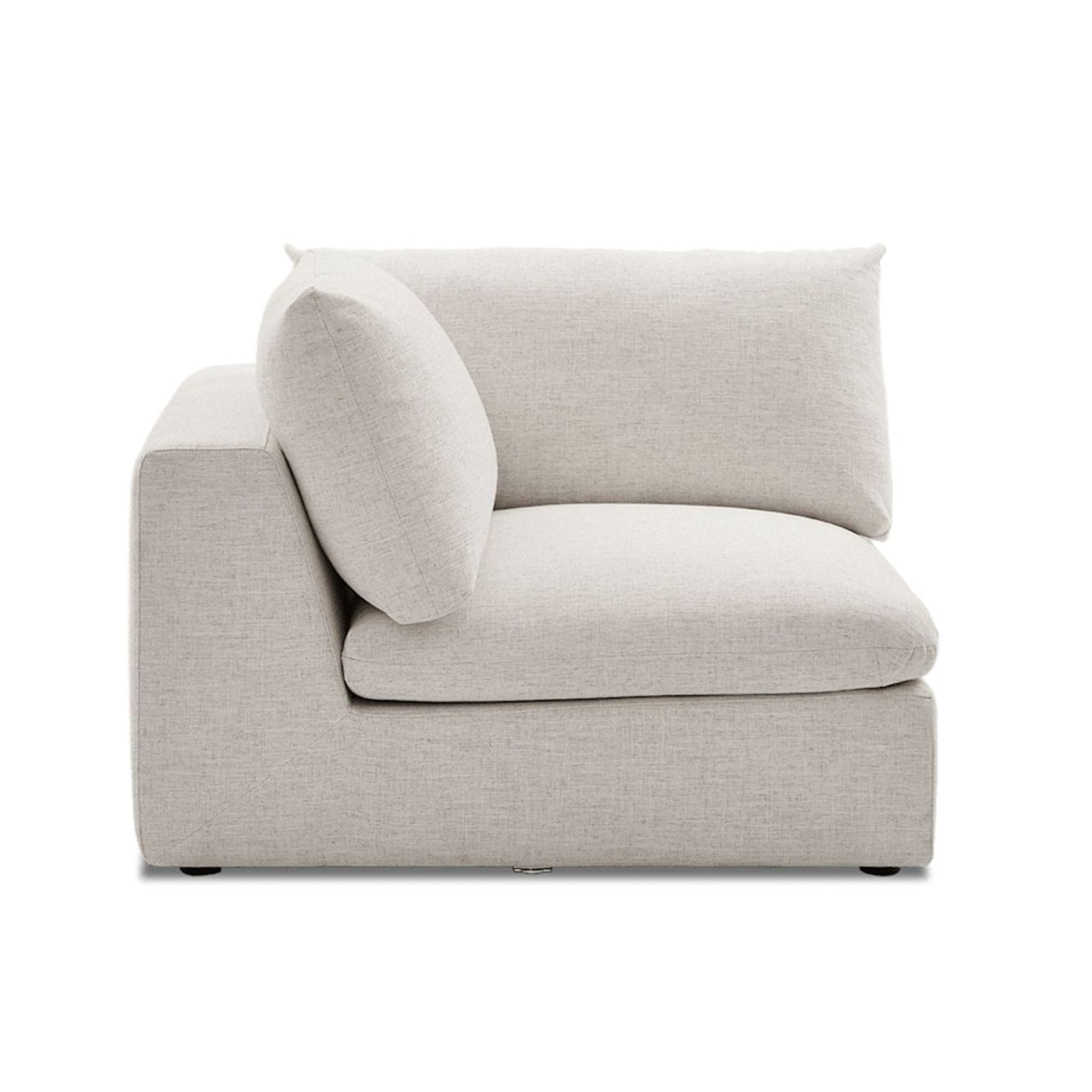 Castlery Dawson Modern Sectional Corner Piece in Beach Linen - Thumbnail 2