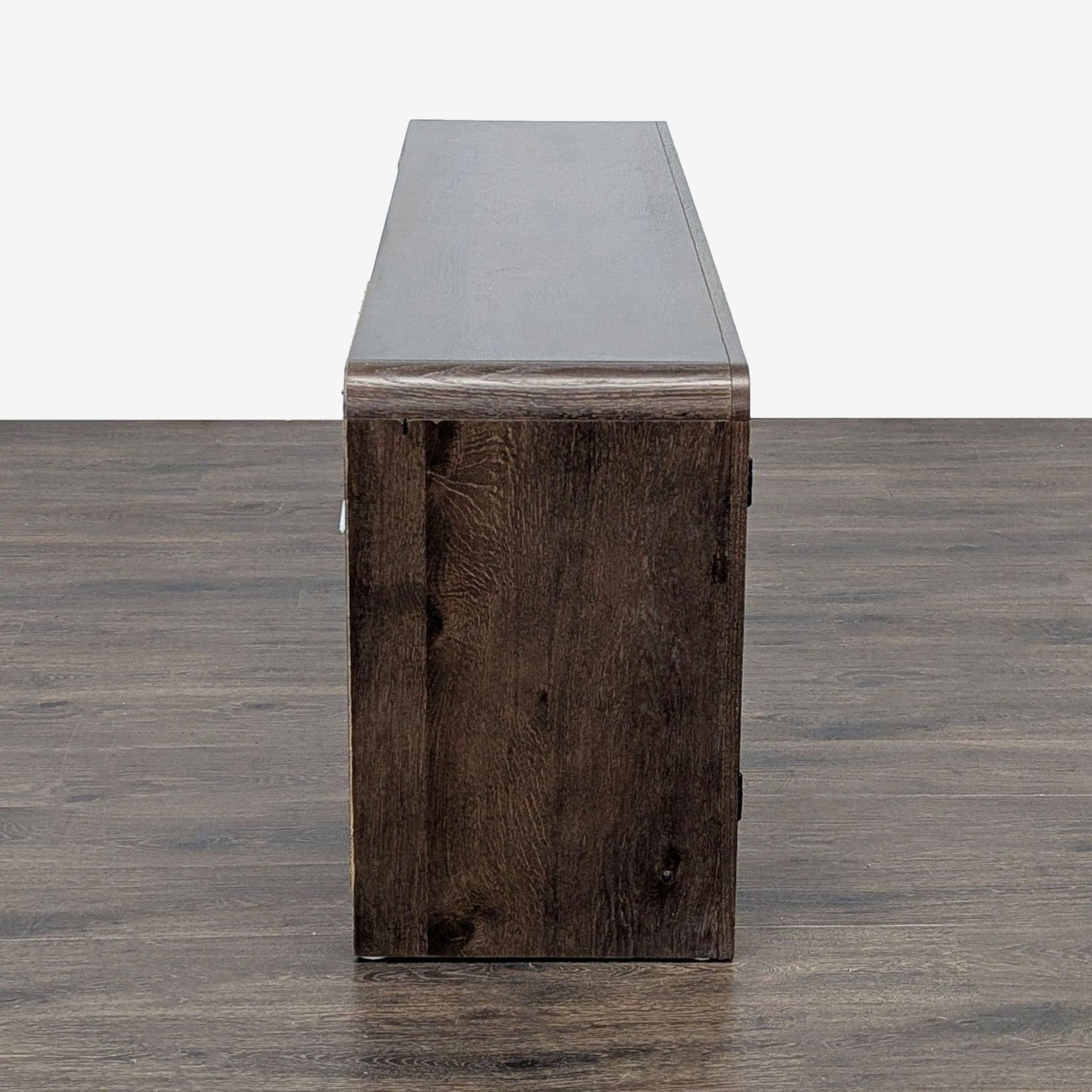 Living Spaces Kabria Cocoa Fireplace TV Stand - Thumbnail 8