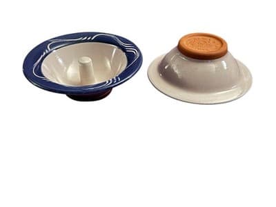 The Original Apple Baker Baking Dishes Set- 2 Christian Ridge Pottery Maine 1983 - Thumbnail 4