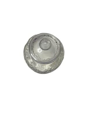 NEW IN BOX! Princess House Fantasia Poinsettia Cookie Canister Jar Set of 2 NIB - Thumbnail 3