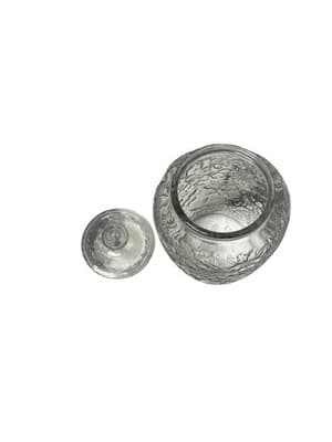 NEW IN BOX! Princess House Fantasia Poinsettia Cookie Canister Jar Set of 2 NIB - Thumbnail 5