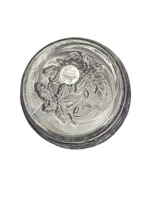 NEW IN BOX! Princess House Fantasia Poinsettia Cookie Canister Jar Set of 2 NIB - Thumbnail 4