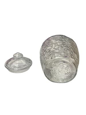 NEW IN BOX! Princess House Fantasia Poinsettia Cookie Canister Jar Set of 2 NIB - Thumbnail 12