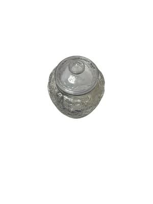 NEW IN BOX! Princess House Fantasia Poinsettia Cookie Canister Jar Set of 2 NIB - Thumbnail 13