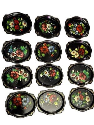 Rare Collection: Unique Floral Designs, Excellent vintage Condition Цена 64 коп - Thumbnail 2