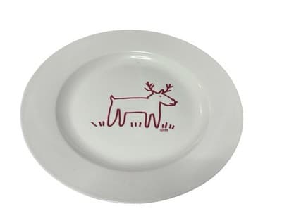 NEW Set of 2 Trish Richman AT HOME International Christmas Dinner Plates 10.5 - Thumbnail 4