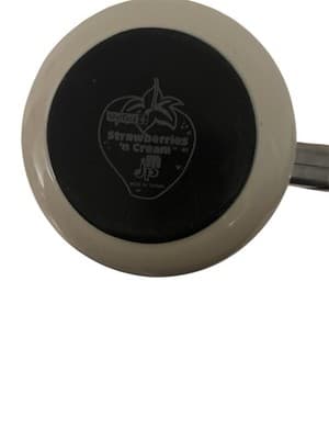 VINTAGE 17-Piece COMPLETE Set SHEFFIELD Enamelware STRAWBERRIES N CREAM Cookware - Thumbnail 2