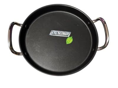 Princess House NIB 9" StainlessSteel Nonstick Mini Griddle With Etched Glass Lid - Thumbnail 5