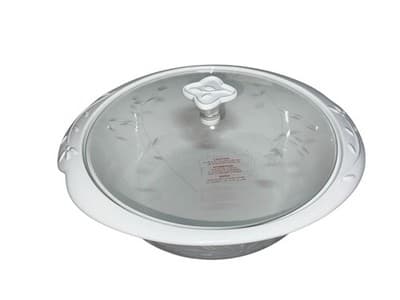 NEW Princess House Moderna 3 Qt Casserole Cook + Serve #4601 White Ceramic NIB - Thumbnail 7