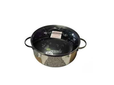 PRINCESS HOUSE 4 Qt Stainless Steel Pot Excalibur Non-Stick Induction Ready NIB - Thumbnail 2