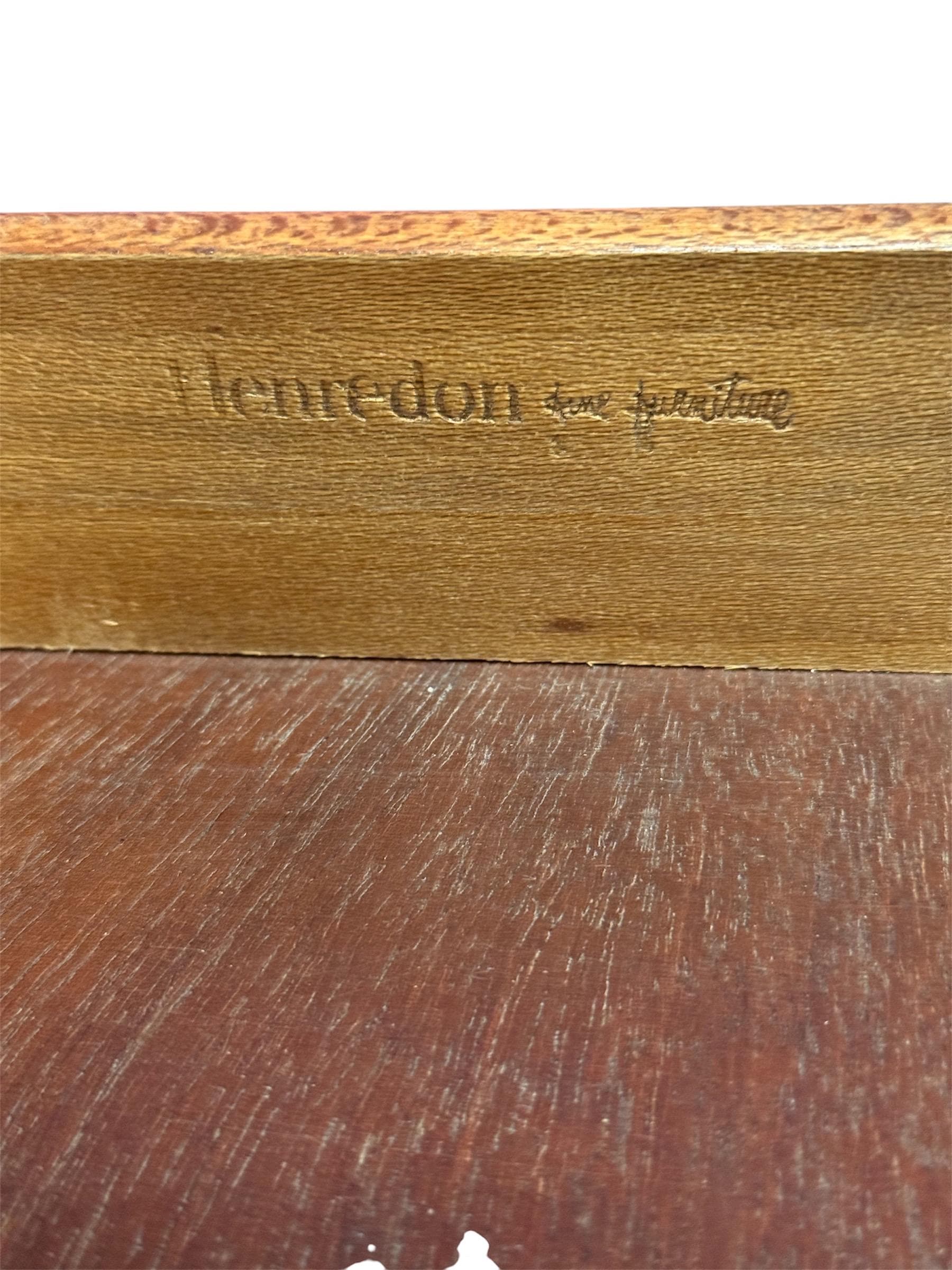 Vintage Henredon French Provincial Parquetry End Tables - Pair - Thumbnail 6