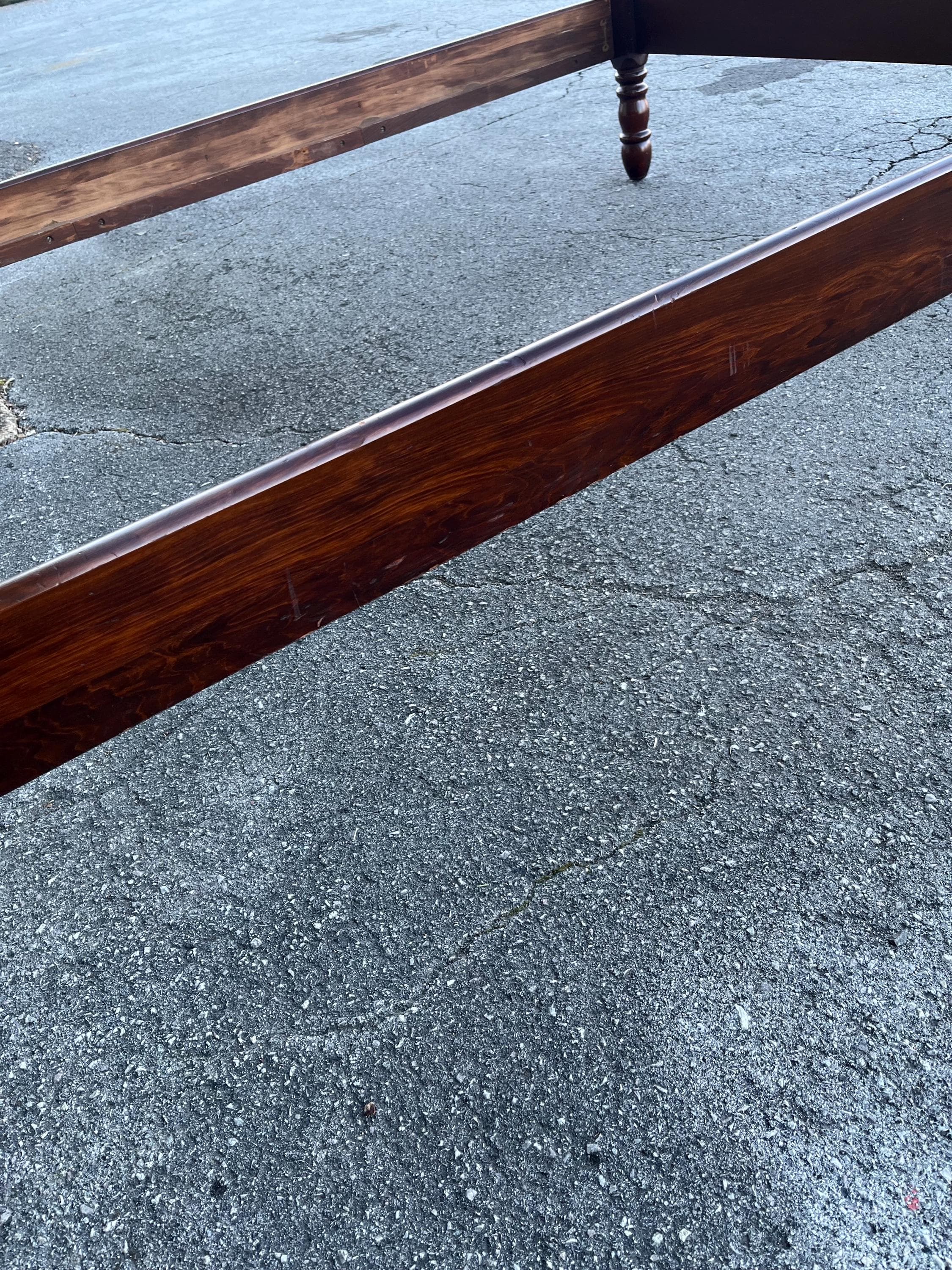 Full Size Spool Poster Bed by Davis Cabinet Co - Thumbnail 10