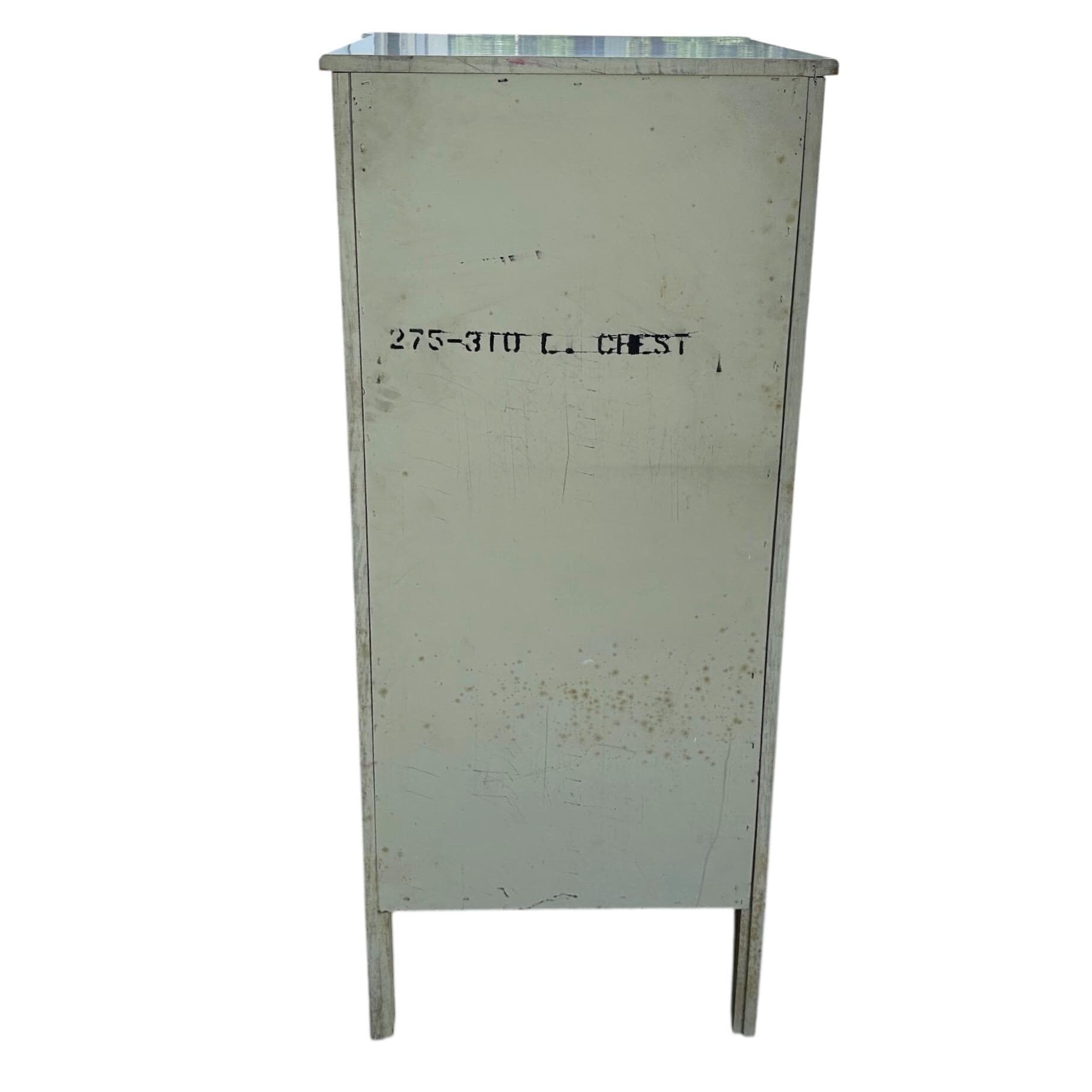 Henry Link Bali Hai Lingerie Dresser Chest of 6 Drawers - Vintage Green Hollywood Regency Faux Bamboo Bedroom Furniture - Thumbnail 9