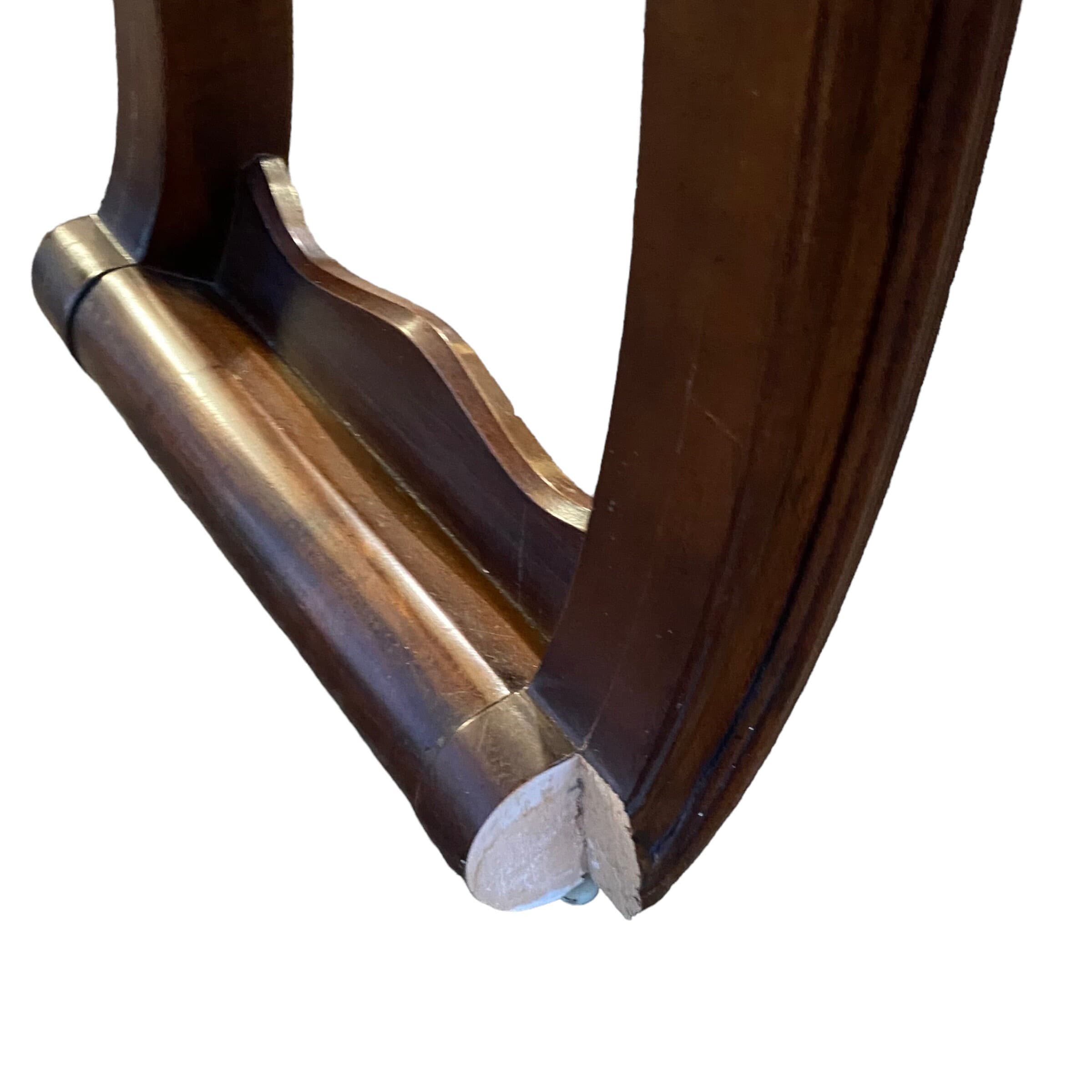 Chinoiserie Console by Henredon Furniture - Vintage Walnut Wood Asian Style Sofa or Entry Table - Thumbnail 8