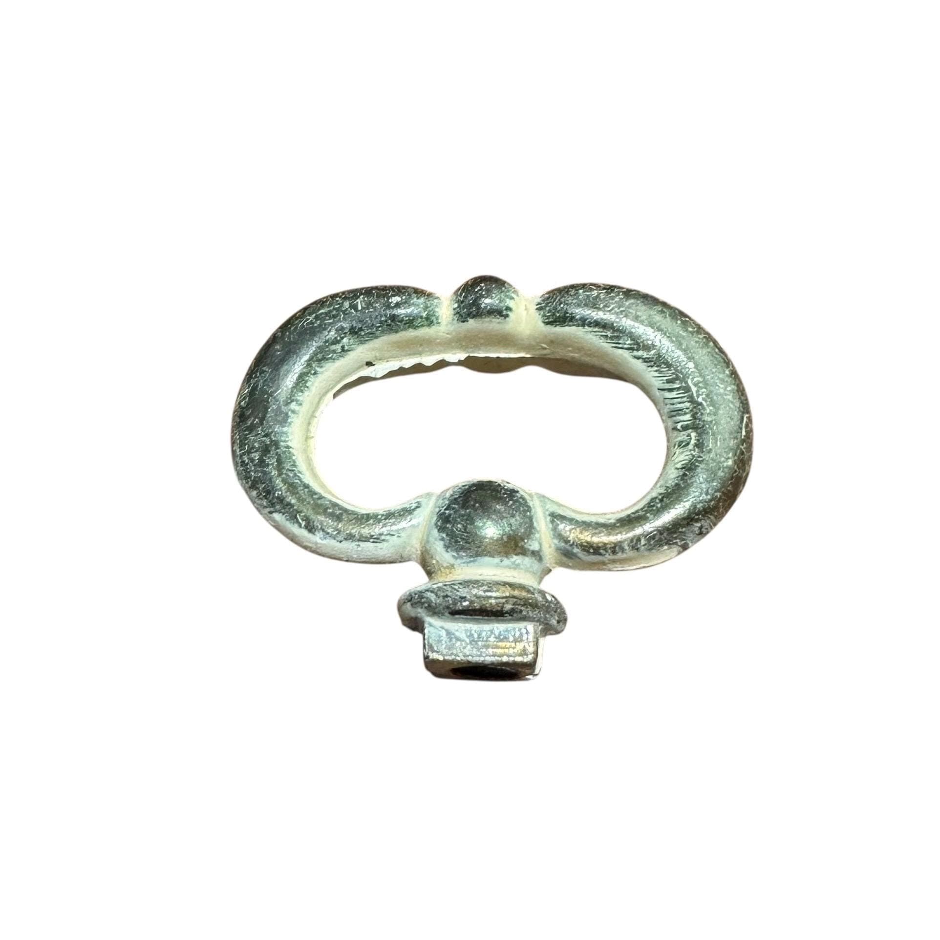 Vintage Henry Link Bali Hai Backplate & Knob Hardware - Original 1970s Faux Bamboo Dresser, Chest, or Armoire Replacement - Thumbnail 9