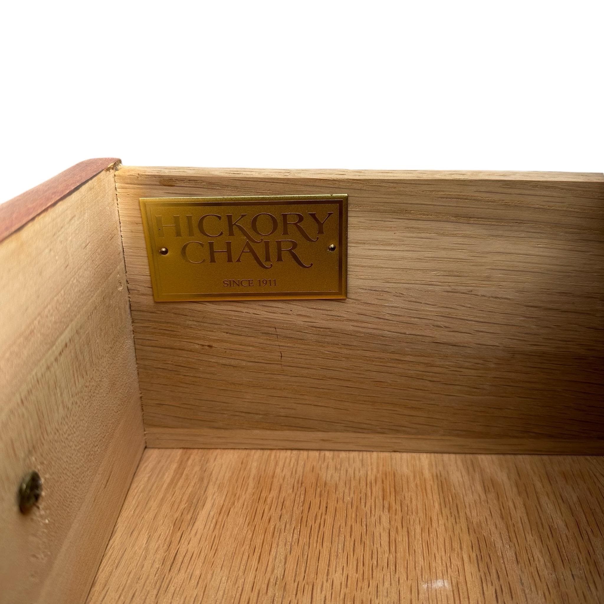 Louis XV Style Commode by Hickory Chair 30” Vintage French Provincial Cherry Wood Chest - Thumbnail 8