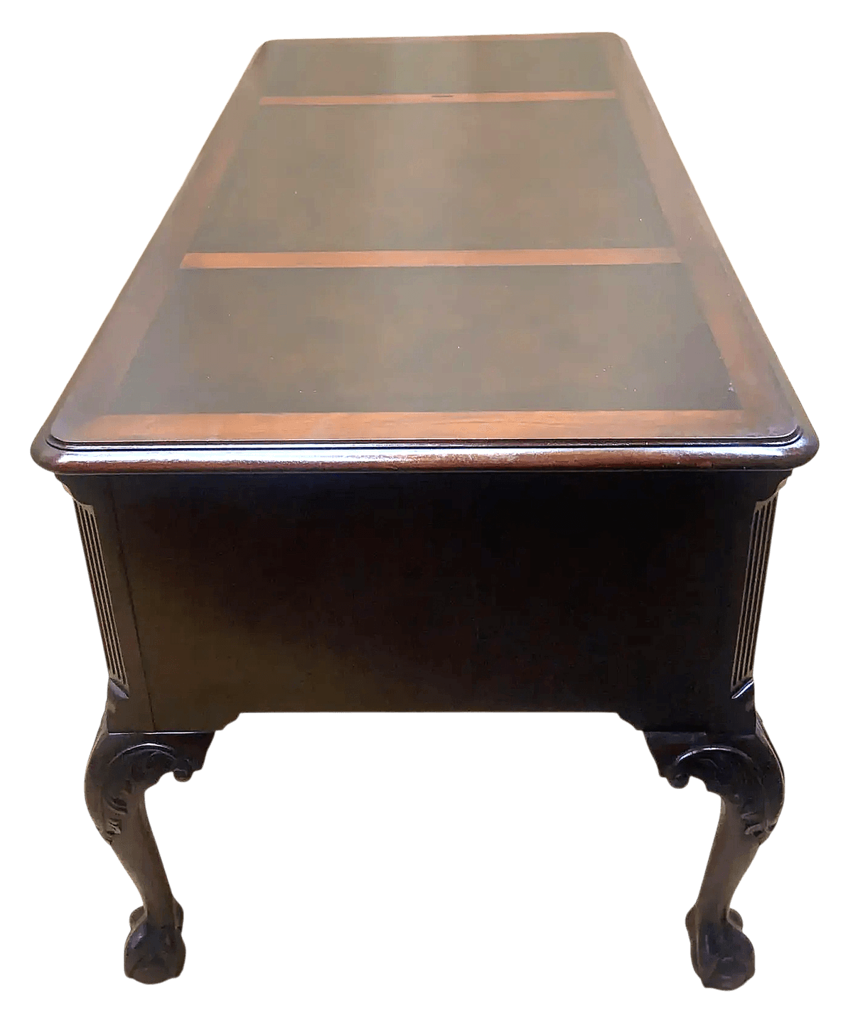 Hekman Georgian Mahogany Executive Desk - Vintage Late 20th Century - Thumbnail 5