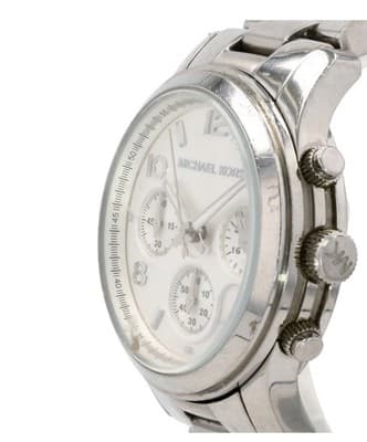 Michael Kors Women's Runway Silver-Tone Watch MK5076 38mm - Thumbnail 3