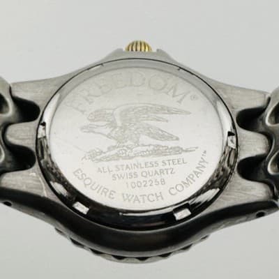 Vintage ESQ Swiss By Movado Women’s Stainless Submersible 330ft Diver Watch - Thumbnail 4