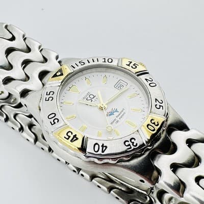 Vintage ESQ Swiss By Movado Women’s Stainless Submersible 330ft Diver Watch - Thumbnail 5
