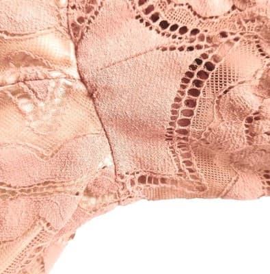 Altar’d State Dusty Rose Eyelet Lace Mini Dress XS - Thumbnail 8