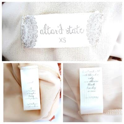 Altar’d State Dusty Rose Eyelet Lace Mini Dress XS - Thumbnail 9