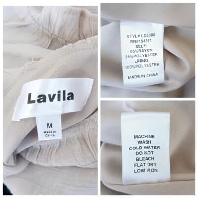 Lavila Cream Ruffle-Sleeve Tiered Midi Dress M - Thumbnail 8