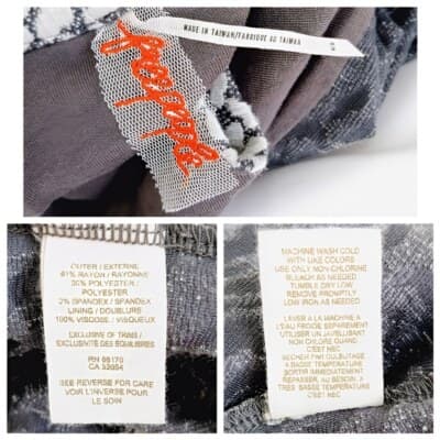 Free People Gray Tan Racerback Mini Dress M Abstract Print Scoop Neck Sleeveless - Thumbnail 5