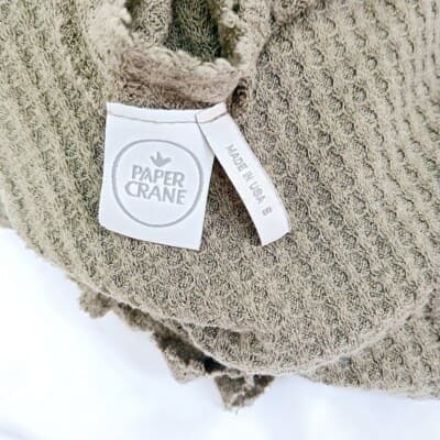 Paper Crane Olive Knit Tank Dress Casual Style Ribbed Sleeveless Size S - Thumbnail 8