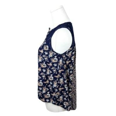 Bohemian Floral Lace Top S - Thumbnail 2