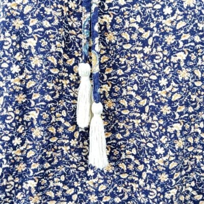 Bohemian Floral Lace Top S - Thumbnail 5