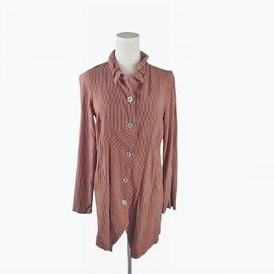 Soft Surroundings Striped Button-Front Tunic Top XS - Image 1